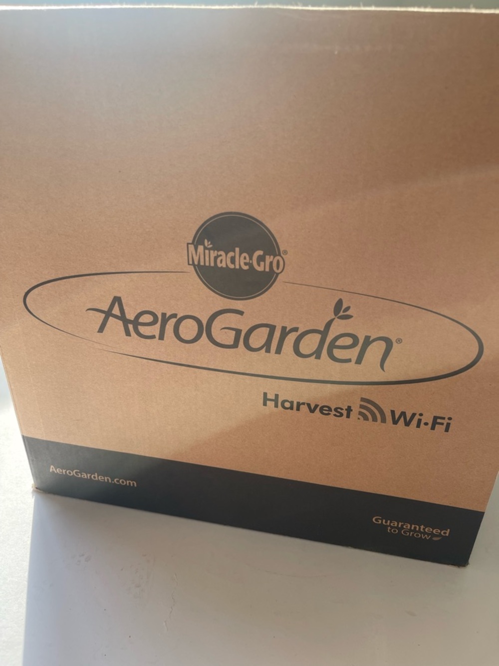 Miracle-Gro AeroGarden Harvest Wi-Fi Indoor Garden - Brown Box